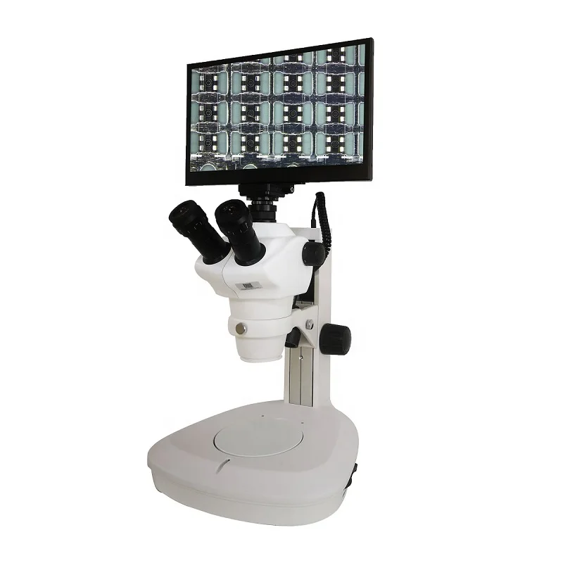 BD-60T 8X-50X binocular trinocular stereo microscope dissecting microscope with bottom illumination