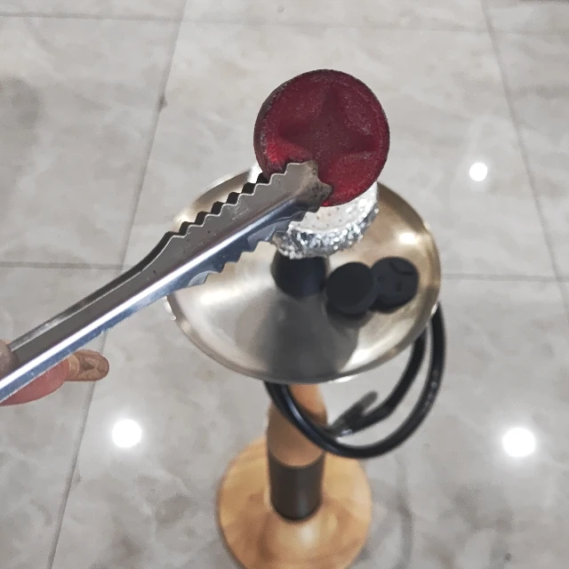 Top sale 35mm star natural fruit wood briquette coal flammable hookah charcoal