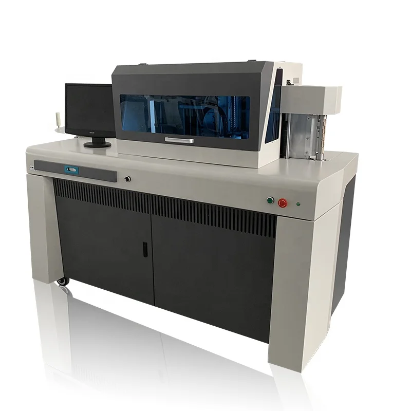 Автоматическая машина для изгиба и высечки букв