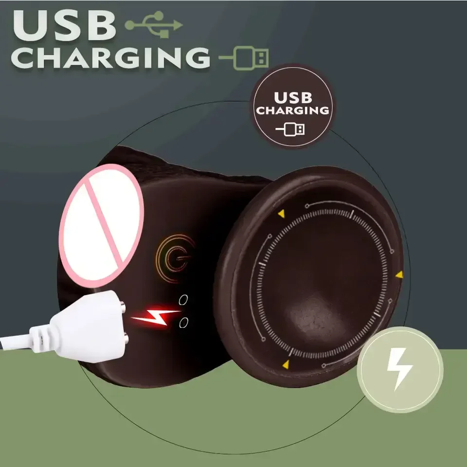 3 в 1 автоматический телескопический вибрационный фаллоимитатор для женщин