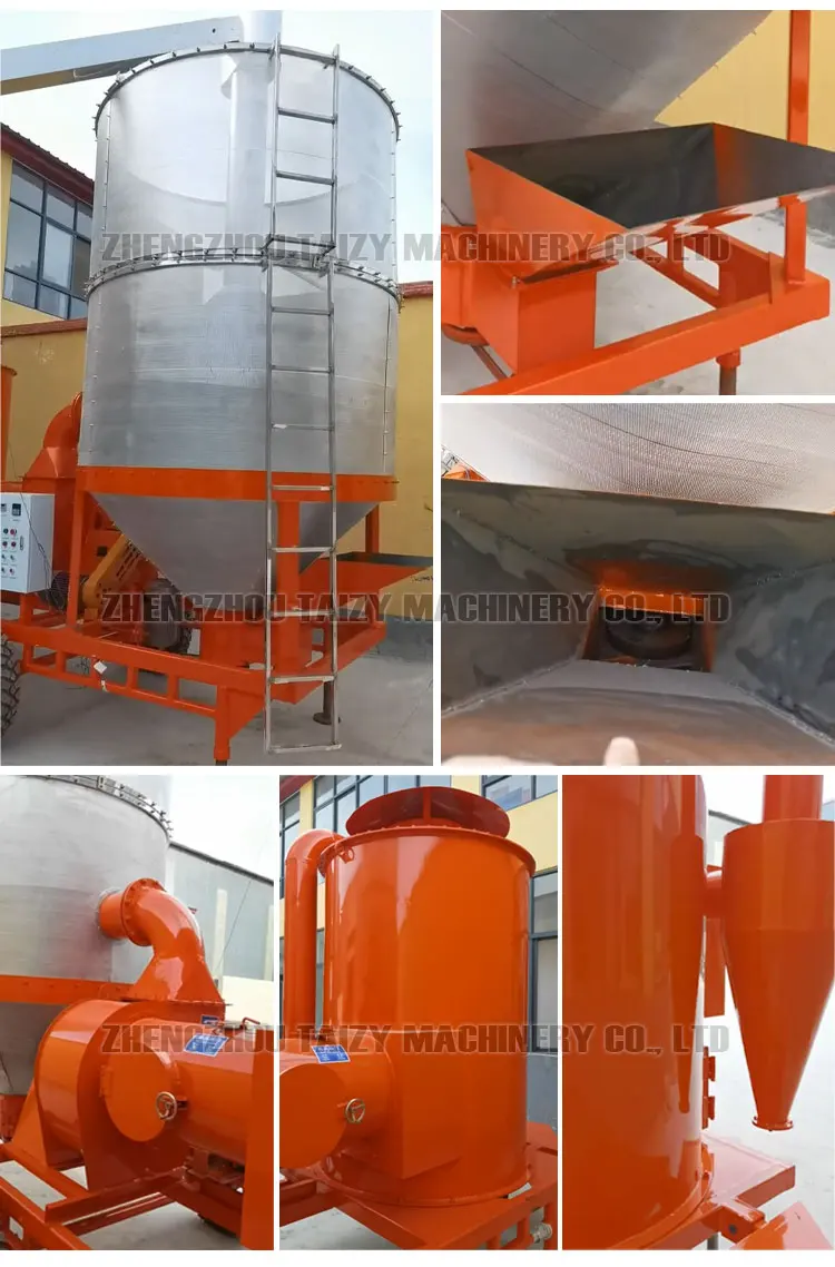 mobile corn millet dryer rice grain dryer machine