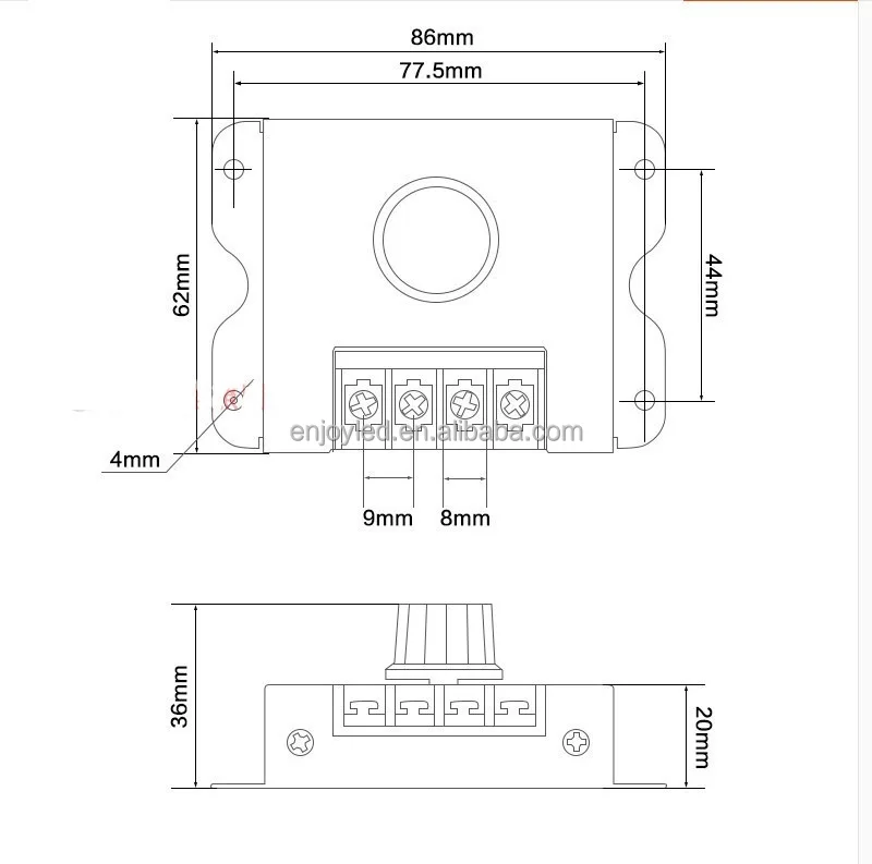 Rotary dimmer