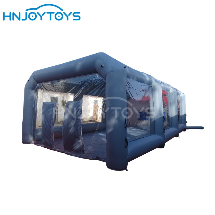 Inflatable portable paint spray booths for painting cars online for sale factory cheap price