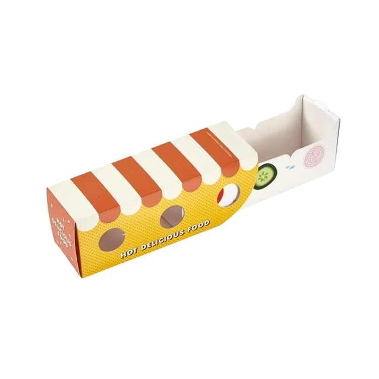 Disposable Food Grade Paper Meal Box Food Packing Handmade Bread Box Paperboard CMYK Paper Food Packaging Xox 4c Offset Printing