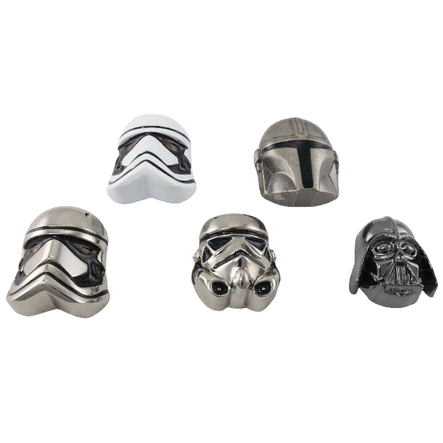 Custom Logo Metal Bling Wars Star Movie Character Mask Designer