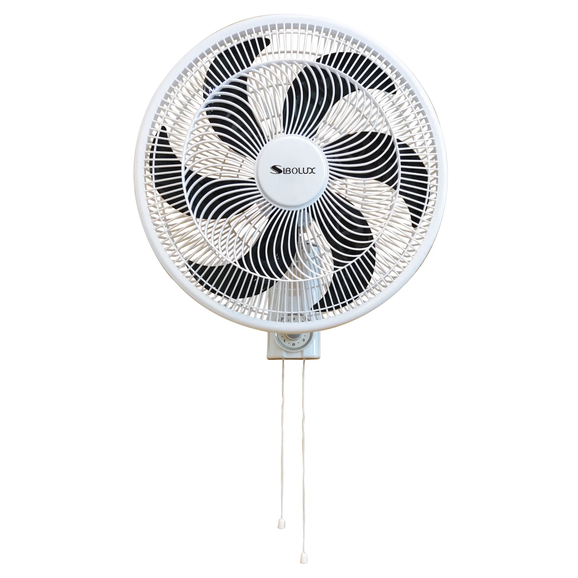 Antique classical industrial exhaust ventilation fans white wall fan with 6pcs blades