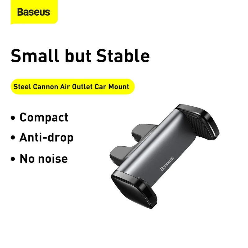Steel Cannon Air Outlet Car Mount phone mount car mobile phone holder lazy bracket mobile phonecar mount