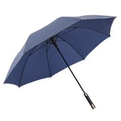 high quality manufacturers Golf Umbrella Custom Windproof Customized black and gold umbrella with logo