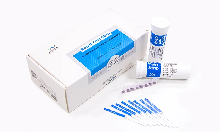 3in1 Beta-lactams Tetracyclines Quinolones Rapid Test Strip milk Antibiotics Test Kit