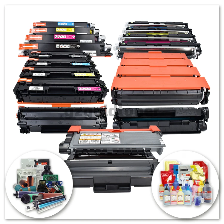 Factory Price 206A W2110A W2111A W2112A W2113A Toner Cartridge For HP Color LaserJet Pro M255 MFP M283cdw M283fdn