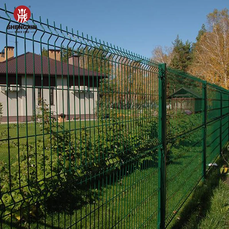 Pvc Coated 3D Curved Welded Wire Mesh Fence For Sale