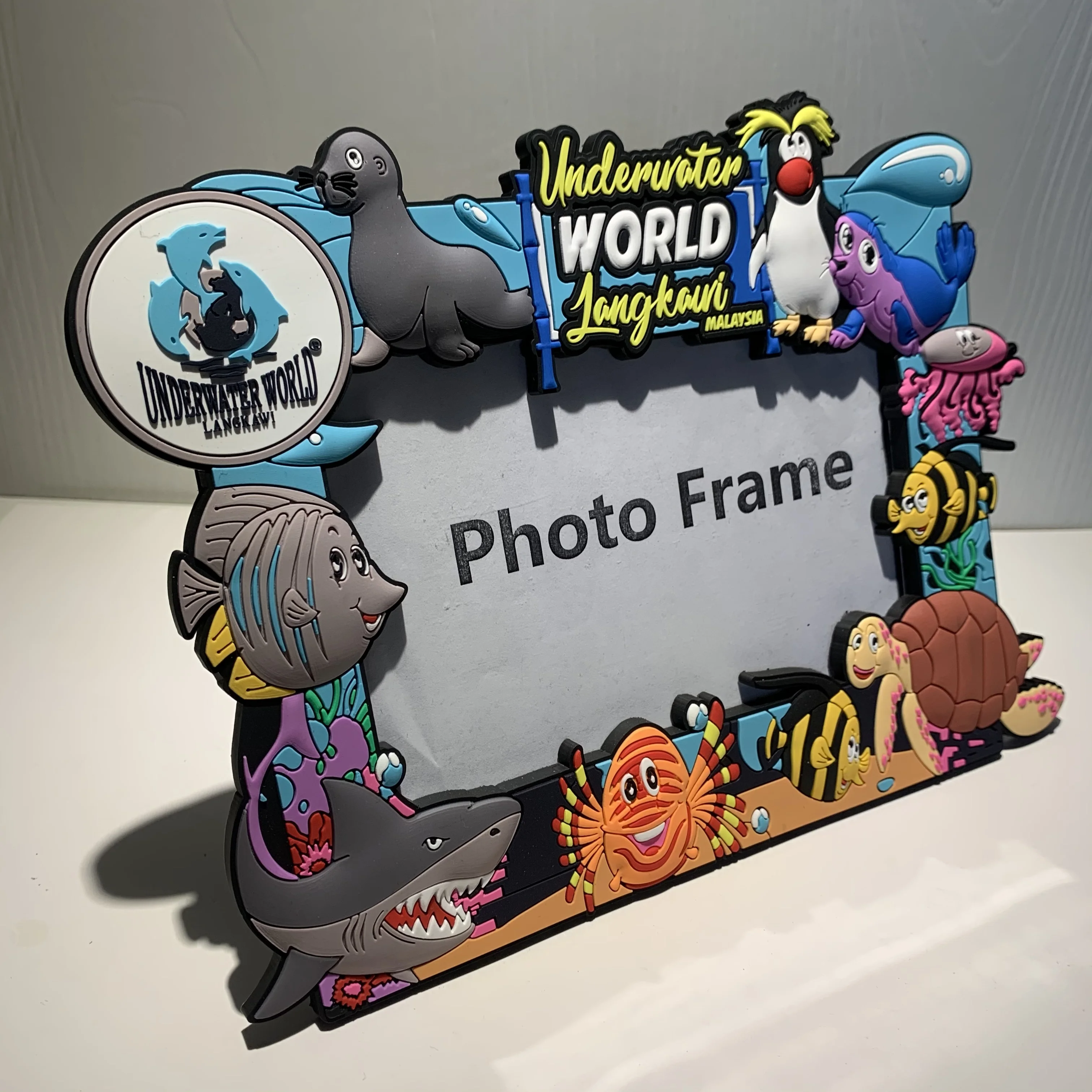 Заказанное кольцо с 3D сувенир фоторамка