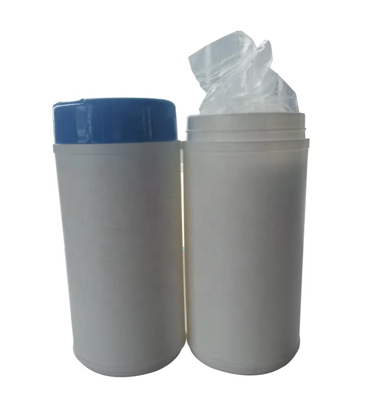 Medical  Alcohol Tube Wrapped 70% Isopropyl Alcohol Wet Wipes Non-woven fabric