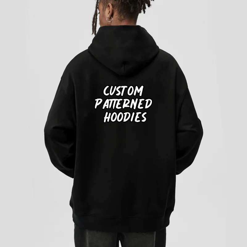 High Quality Custom Street Wear Vintage Distressed Washed Anime Hoodie with Puff Printing Stock Drop Shipping Color Dye