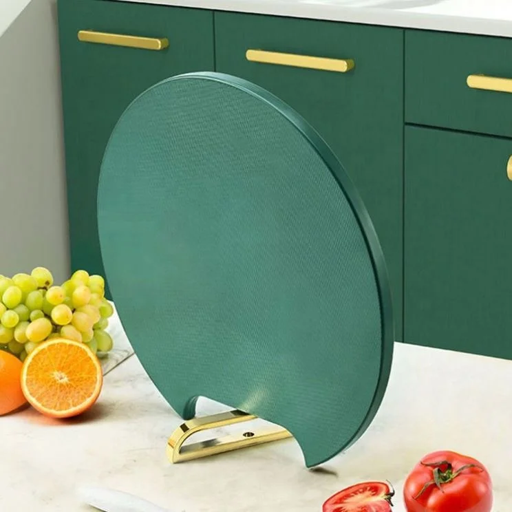 Kitchen Accessories Tabletop Plastic Chopping Board Free Standing With Detachable Handle Cutting Board