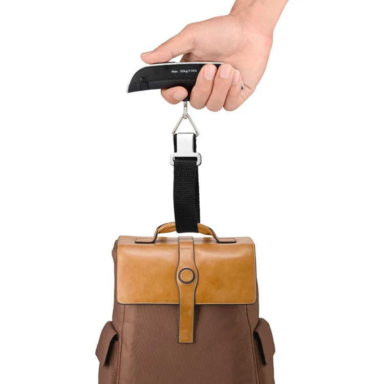 Mini Waterproof 50kg Portable Hanging Digital Travel Hand Electronic Luggage Scale