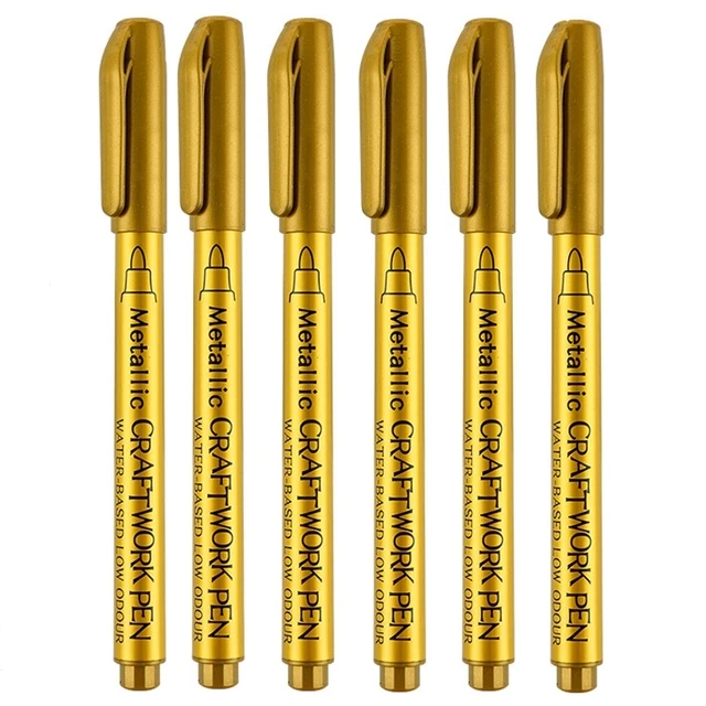 Waterproof  Craftwork resin mold pen art  Permanent Paint Marker Pens