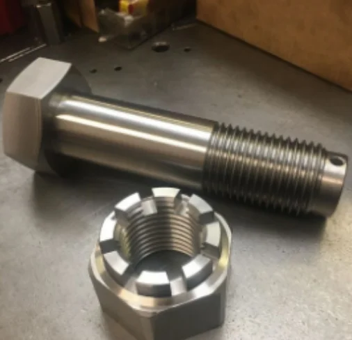 MP35N fasteners | UNS R30035 studs/ hex bolts/ threaded rod/nuts suppliers