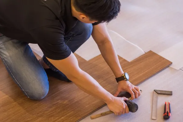 Wholesale Waterproof Wooden Laminated Flooring Waterproof Click PVC Vinyl/SPC/WPC Wooden Flooring Contact Us for Best Price