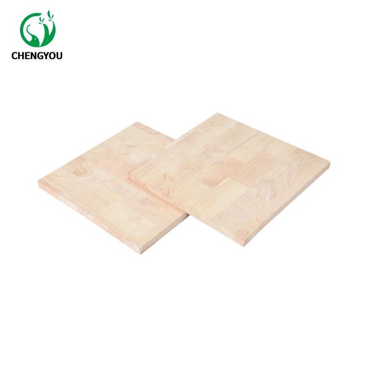 Rubber Wood Solid Wood Hevea Timber Finger Joint Board For Indoor