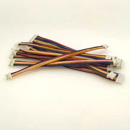  Соединительный провод leadwire длиной 30 см дальностью 1 0 мм 6 контактов два разъема разные стороны длина