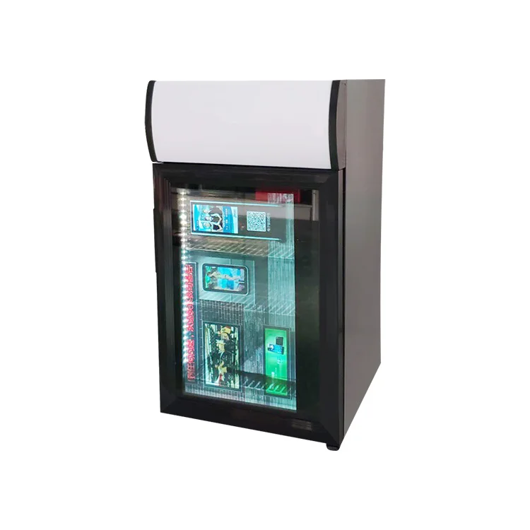 MEISDA SC52B 52L Single Door Mini Display Caviar Refrigerator Single-Temperature Cooler with ETL Certified