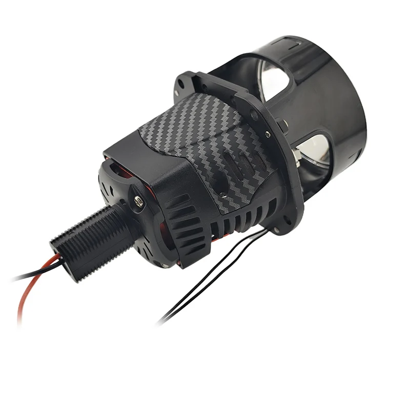 All In One bi led tir projector lens 110W 13000LM 6500K Lighting focus with ball bearing fans headlight bulb for Audi Bmw Honda