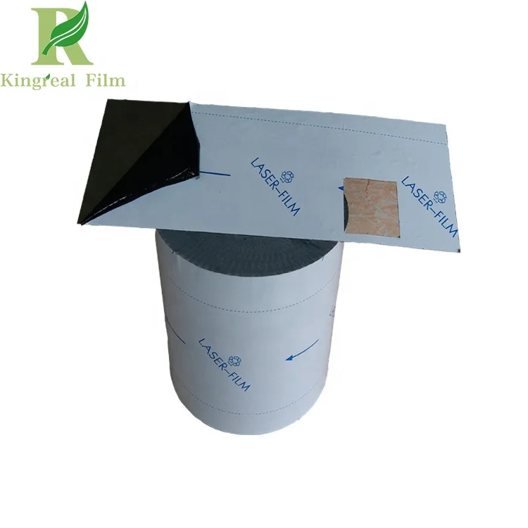 KINGREAL Temporary Protective PE Surface Anti Scratch Laser Cutting Film