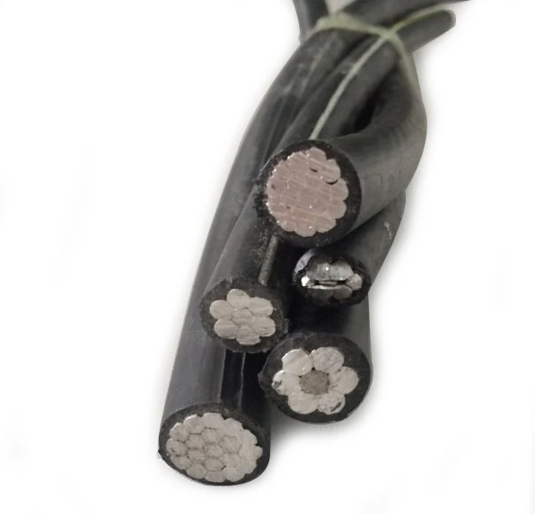 2*16mm2 накладные aac дирижер изоляция из сшитого полиэтилена, алюминиевый провод витой кабель abc