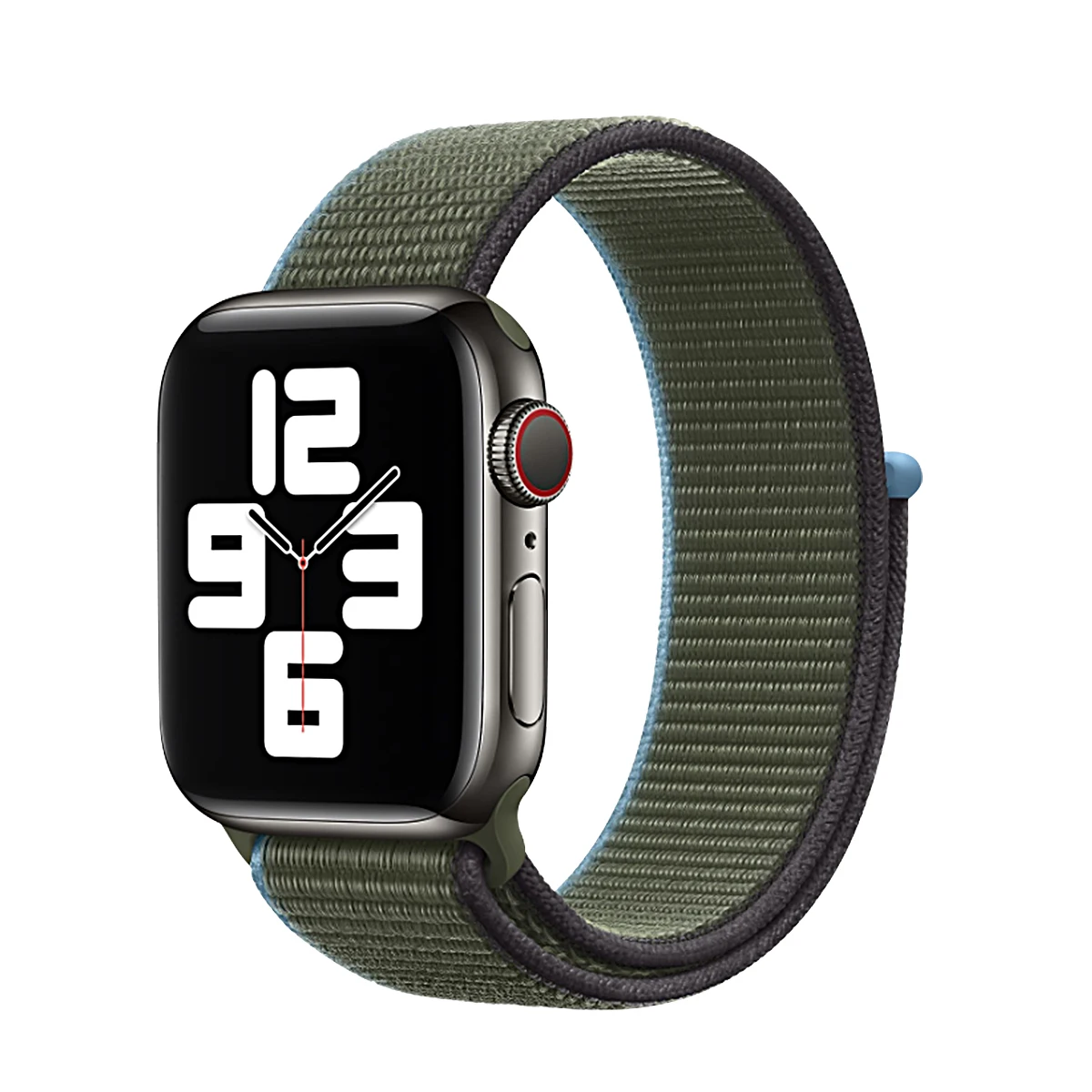 Ремешок нейлоновый для Apple Watch Series 7 6 5 4 3 2 1 SE, Роскошный Регулируемый браслет для часов, 38 40 42 44 41 45 мм