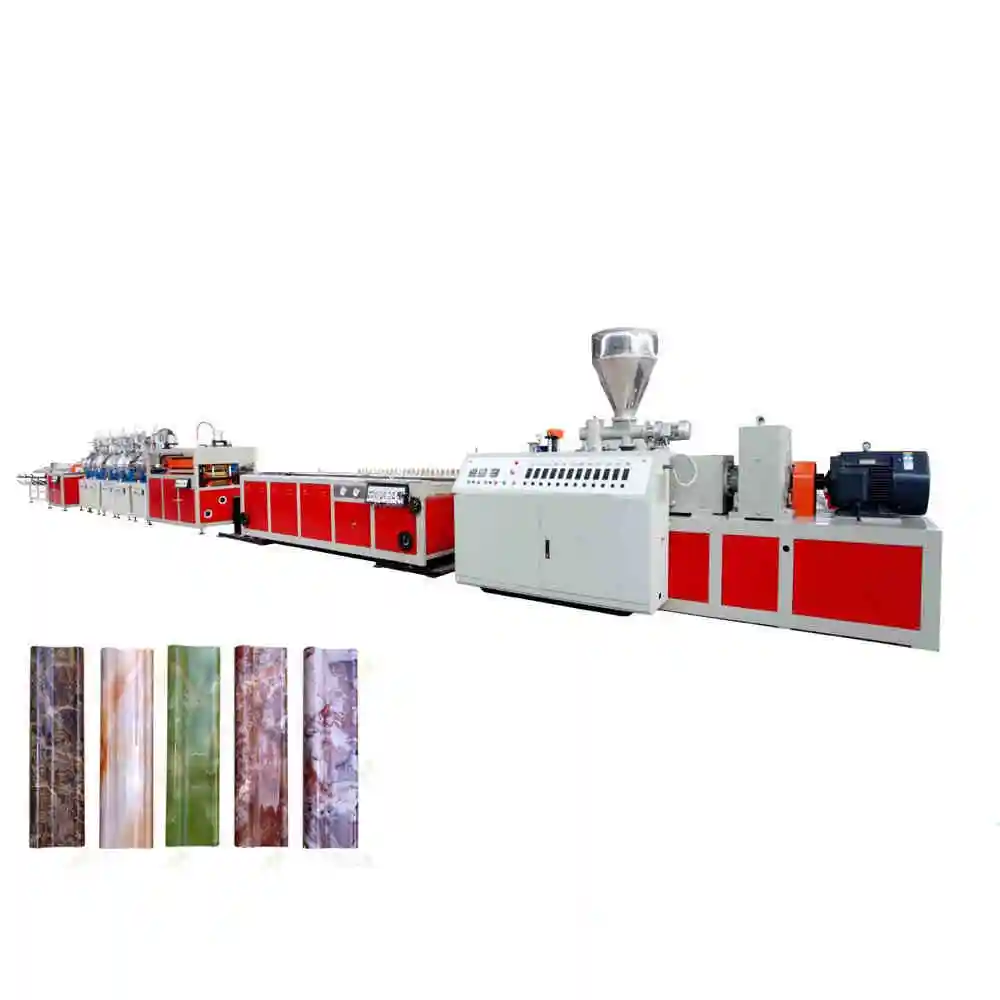 Newly Design For PVC Artificial Marble Profile Making Extrusion Line /Production Line