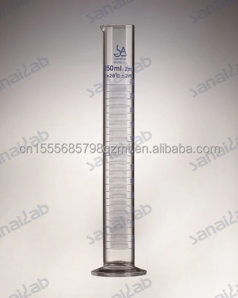 Wholesale High Quality Borosilicate Measuring Cylinder Set With Round Base