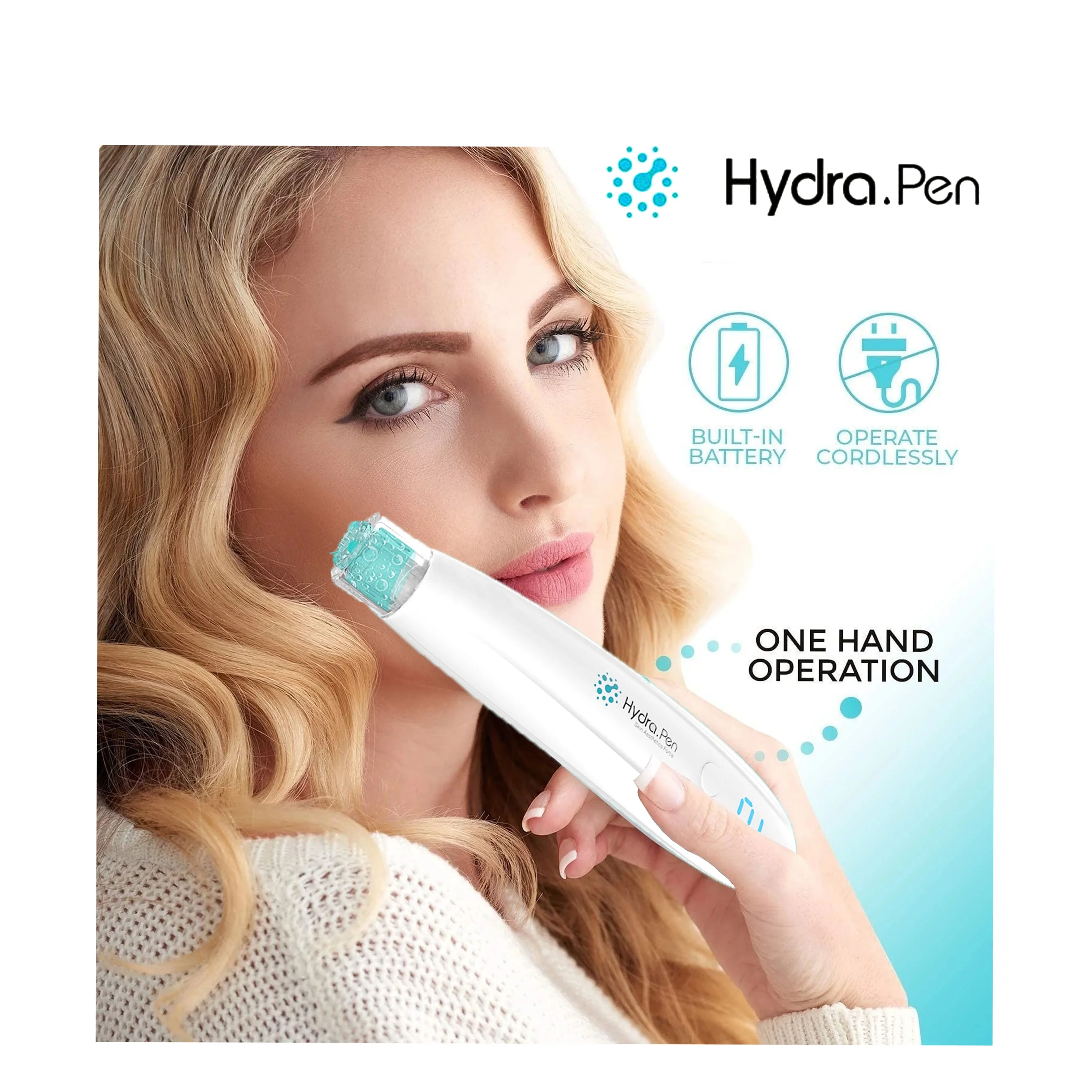 YanYi Dr Pen Hydra Pen H2, автоматический аппликатор сыворотки, беспроводная ручка для мезотерапии