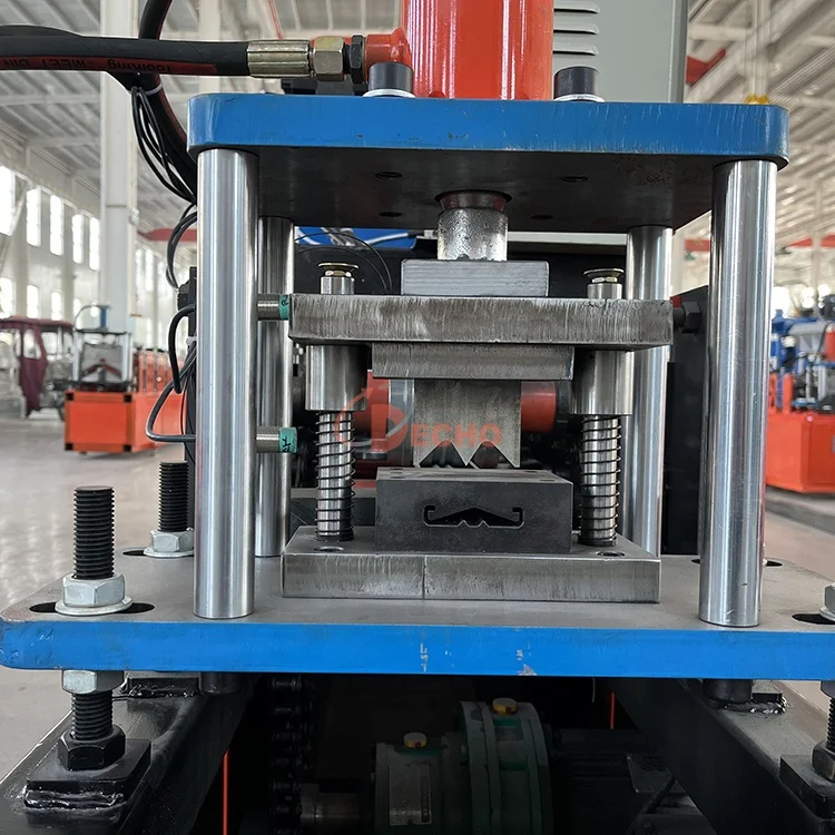 Heavy Duty Storage Rack Pallet Step Beam Roll Forming Machine Shelf Frame Forming Machine For Supermarket