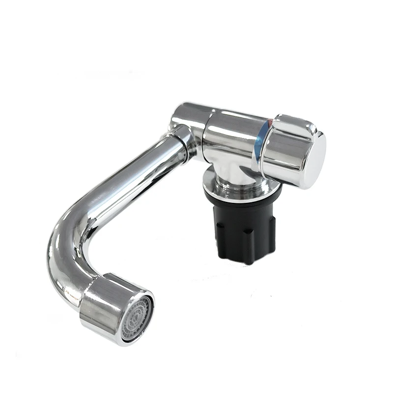 Marine yacht Folding Kitchen Faucet  Speedboat RV Collapsible Faucet Wash basin Swivel Water Faucet
