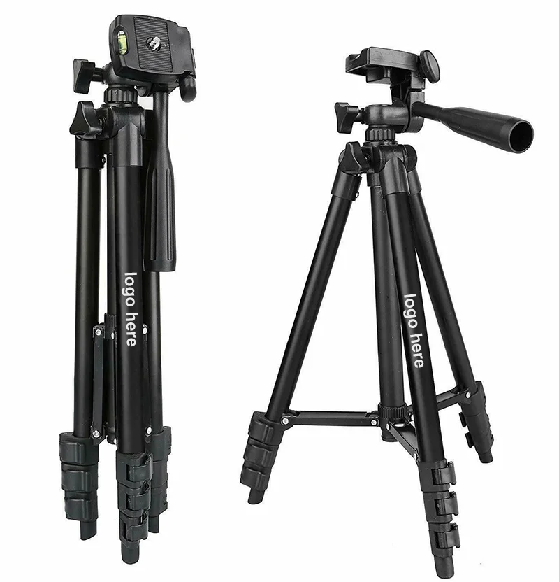 Wholesale Extendable 3120 Professional Camera Tripod Mobile Phone Tripod Telescopic with Camera Phone Holder