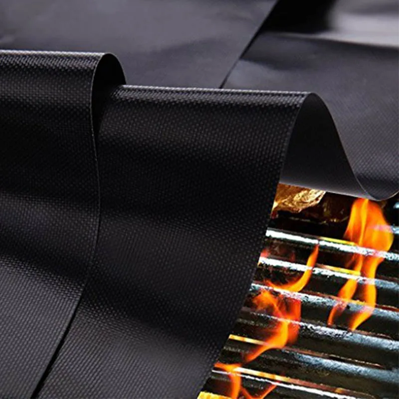 China Supplier 0.2mm PTFE Fireproof Barbecue Mesh BBQ Grill Mats Grill Accessories