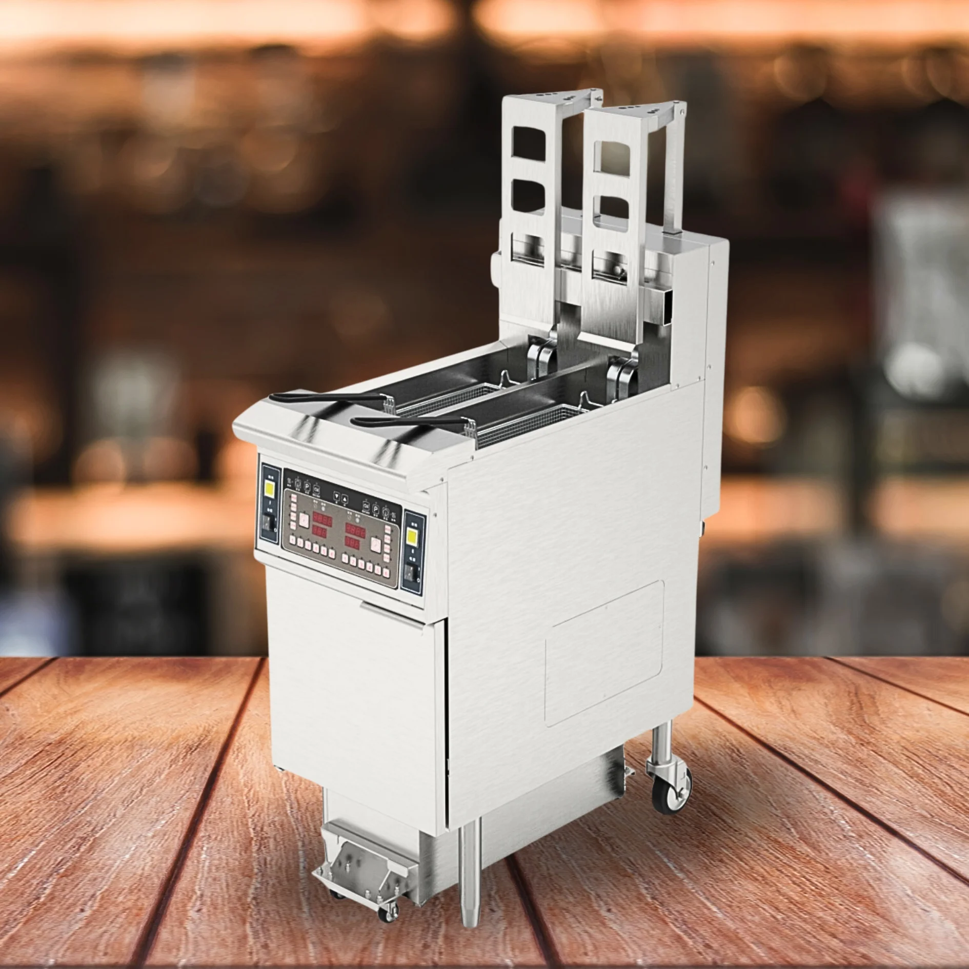 Cash Voucher Extends Oil Life Mini Conveyor Cold Zone Heavy Duty Fryer With Great Price