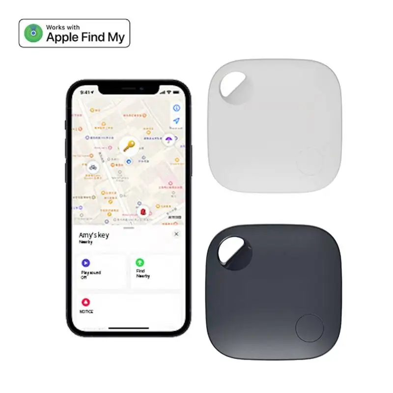 MFi Smart Tag Find My Tag AirTag Tracker  Global Position Locator Finder for Keys Wallet Card Bag Anti-lost Device