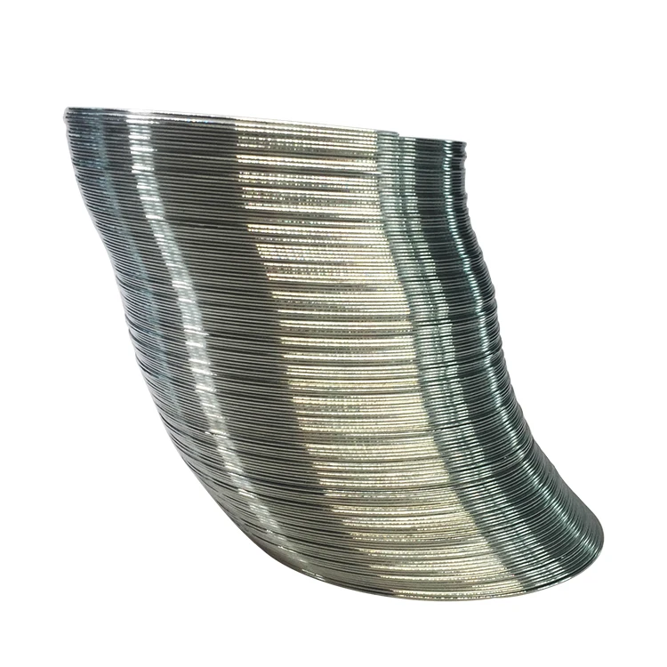 Dilatancy wave spring metal wave spring flat steel wire physical experiment equipment