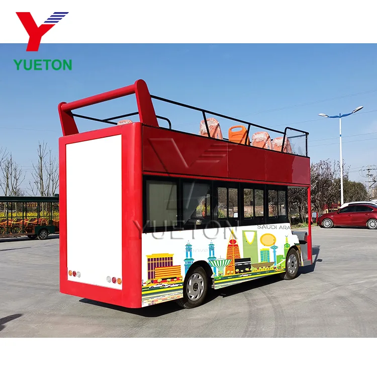 Популярный двухслойный экскурсионный автомобиль для улицы