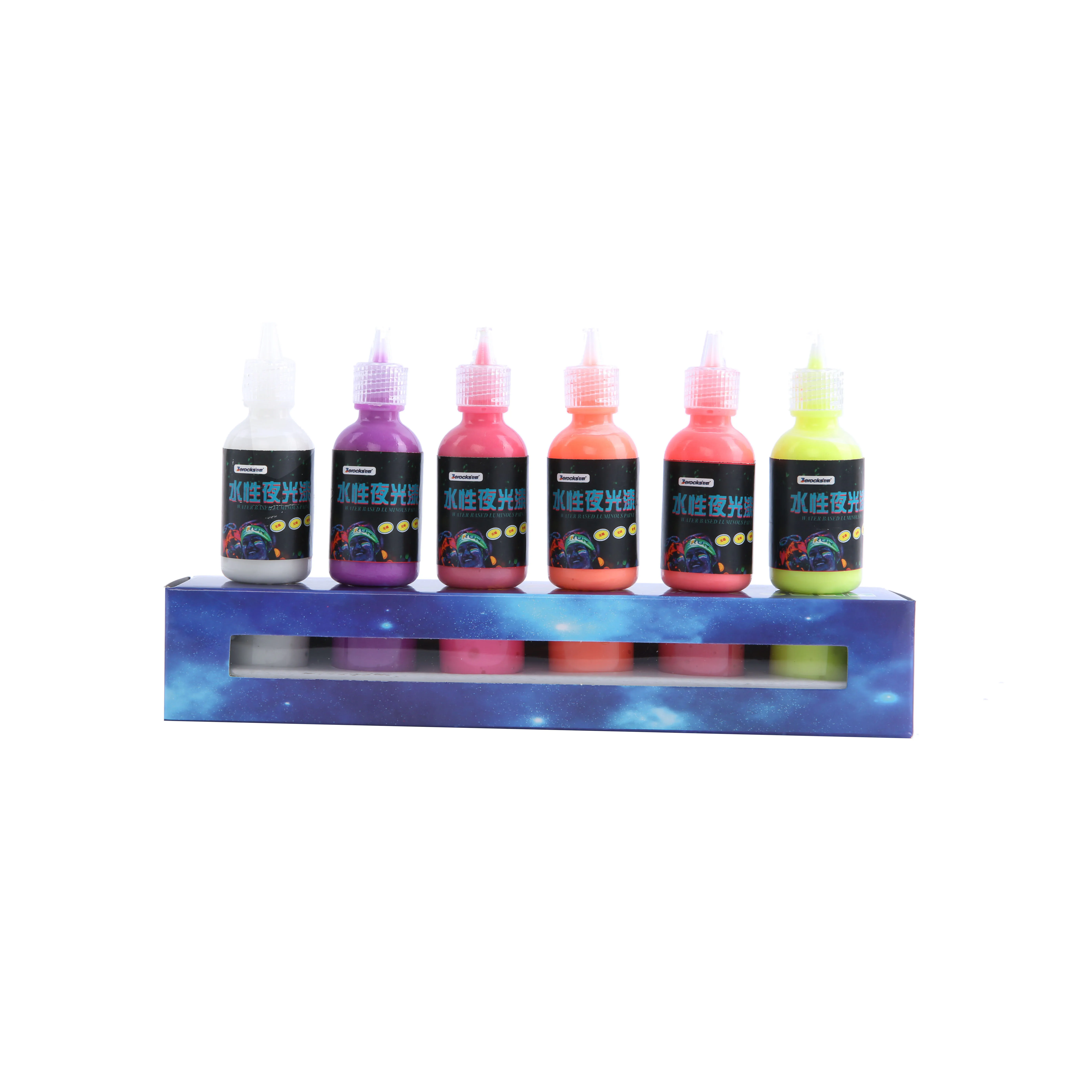 Hot selling non-toxic Luminous Acrylic Paint For Kids