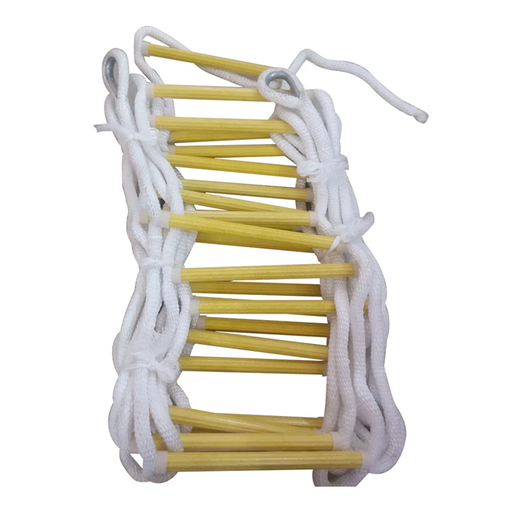 Высокопрочная подвесная пожарная веревочная лестница для скалолазания
