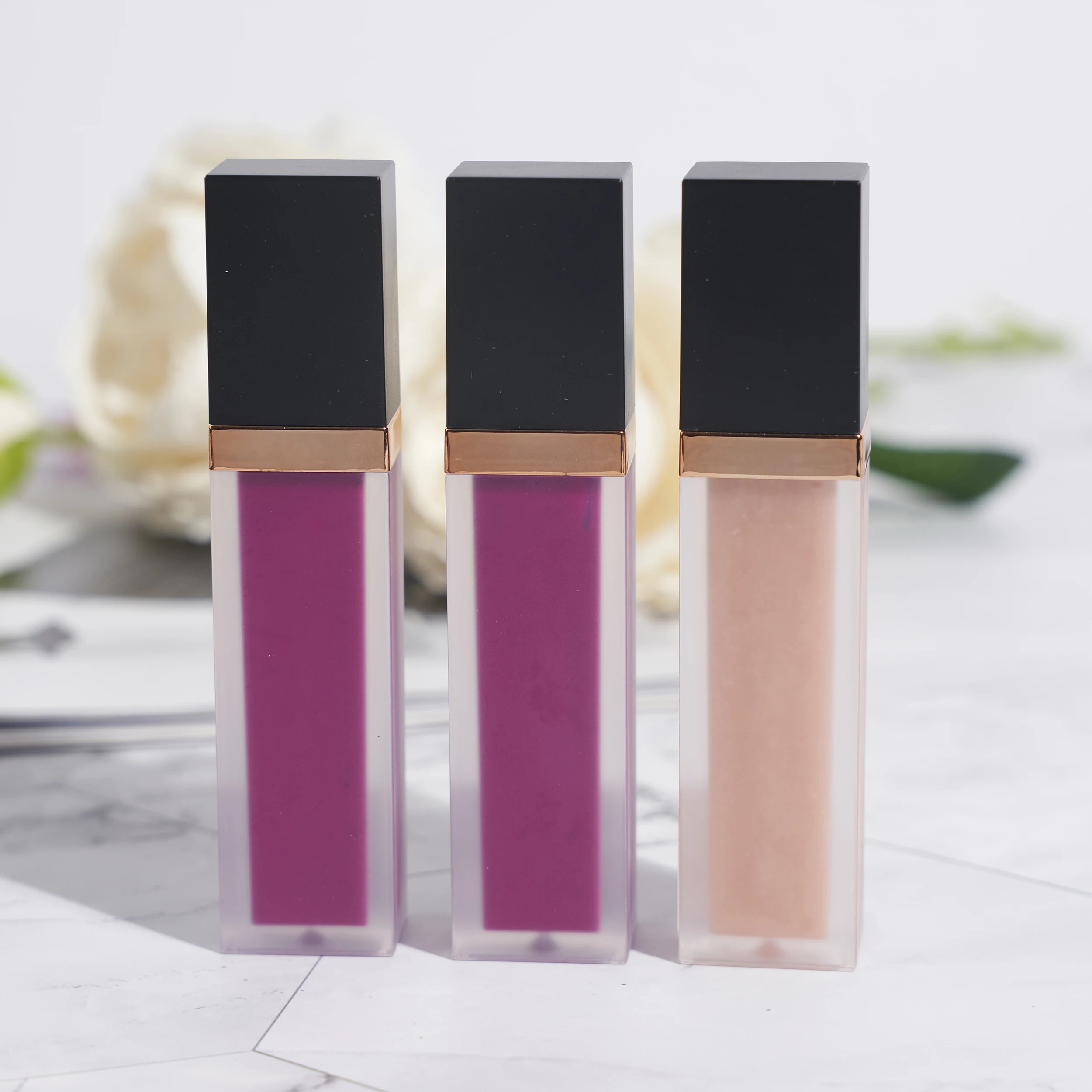 wholesale Long Lasting lip glosses Romantic Beauty Cosmetic Custom Matte Liquid Lipstick vegan matte private label lip gloss