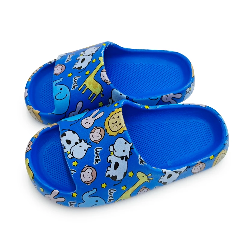 Hot selling wholesale custom slide non-slip home outdoor fashion boys and girls baby slippers