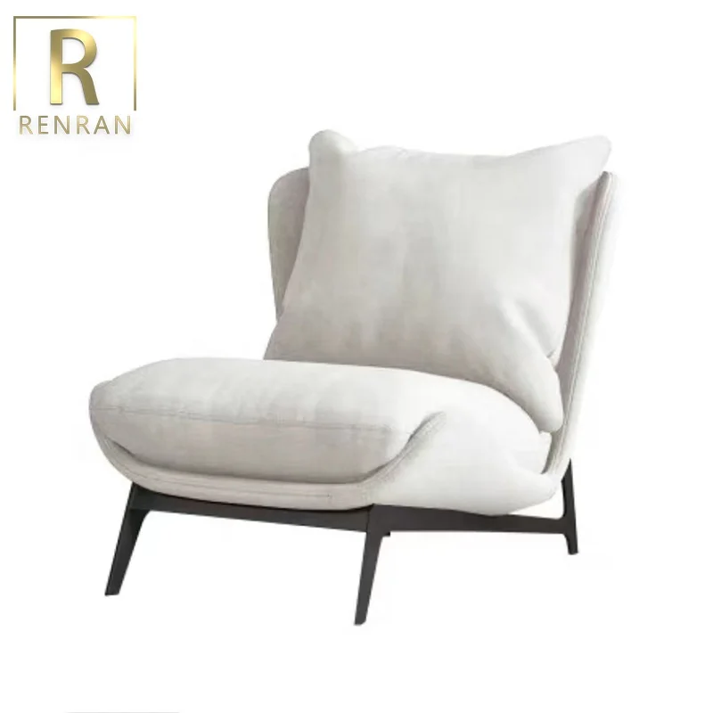 Light luxury single sofa leisure chair balcony apartment minimalist design tiger chair Nordic lazy living room leisure chair