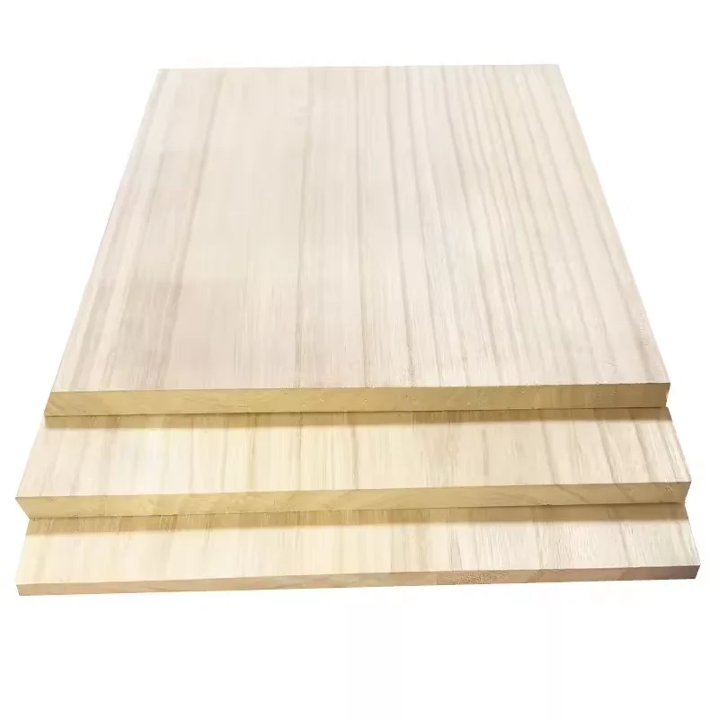 Hot selling paulownia wood house construction other timber solid  wood board