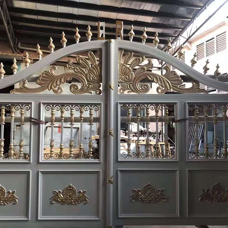 
New Design Aluminium Gate Fence Sliding Gate Security Doors Easily Assembled Sustainable Eco 