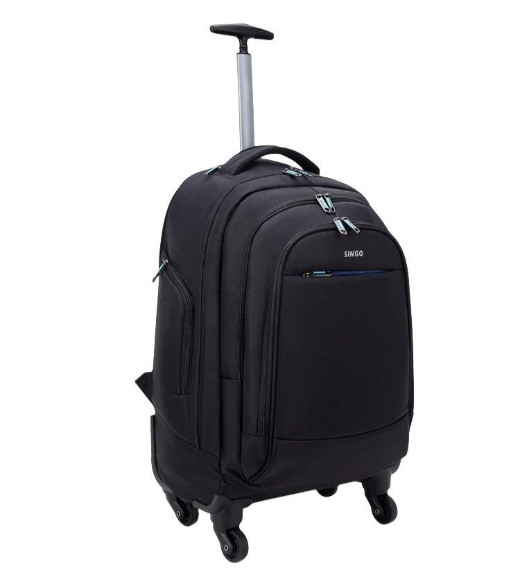 Business Trolley Laptop Backpack 17 Inch+ With Wheels Wheeled Computer Bag Business Luggage Carry On
