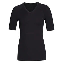 MeiSu W050WH Seamless V-Neck Posture Correction Light Version Compression Dropshipper Invisible Shaper Shirt